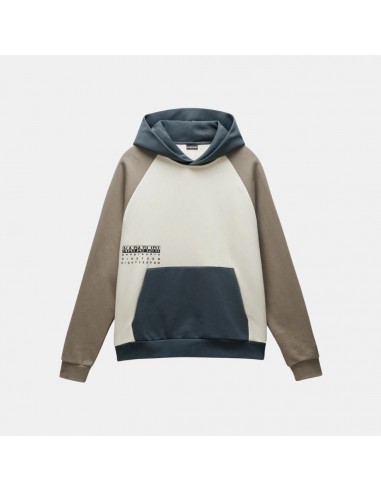 Napapijri Premium Hoodie Beige destockage