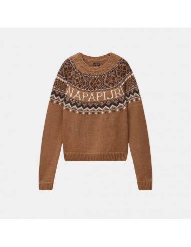 Napapijri Ubaye Jumper Brown la livraison gratuite