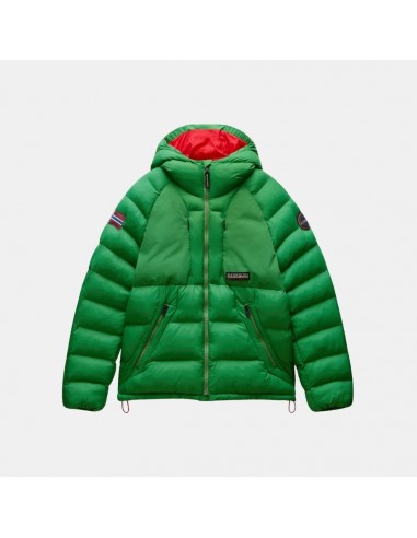 Napapijri Moesa Puffer Jacket Green Kelly Dans la société mordern