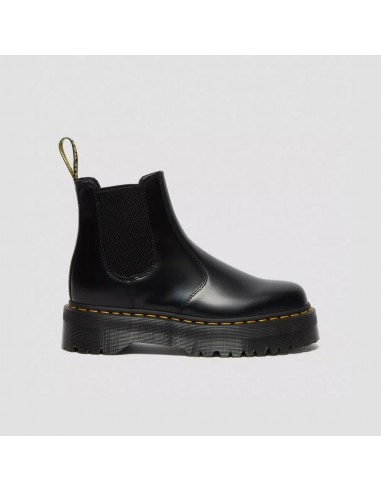 Dr. Martens 2976 Women's Quad Polished Smooth Black 2024