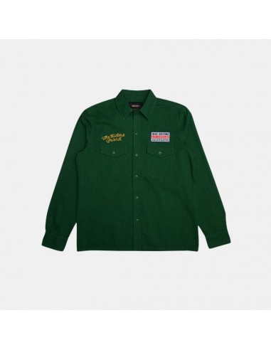 Deus Ex Machina Buckle Up Shirt Hillside Green pour bénéficier 