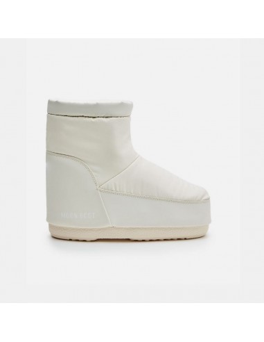 Moon Boot Icon Low No Lace Rubber Cream chez Cornerstreet bien 