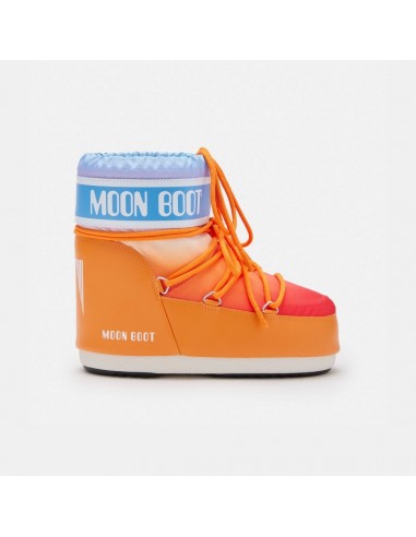 Moon Boot Icon Low Sunrise Print Orange Voir les baskets