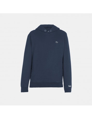 Woolrich American Fleece Sweat à capuche Melton Bleu l'achat 